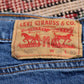Levi's 505 W34 L30 Straight Leg Regular Fit Blue Denim Jeans