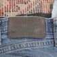 Wrangler W40 L30 Straight Leg Regular Fit Blue Denim Jeans