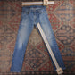 Levi's 504 Red Tab W30 L32 Straight Leg Regular Fit Blue Denim Jeans