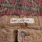 Lee W40 L28 Straight Leg Relaxed Fit Classic Ripped Style Beige Denim Jeans