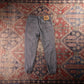 Levi's 511 Red Tab W24 L23 Slim Fit Grey Denim Jeans