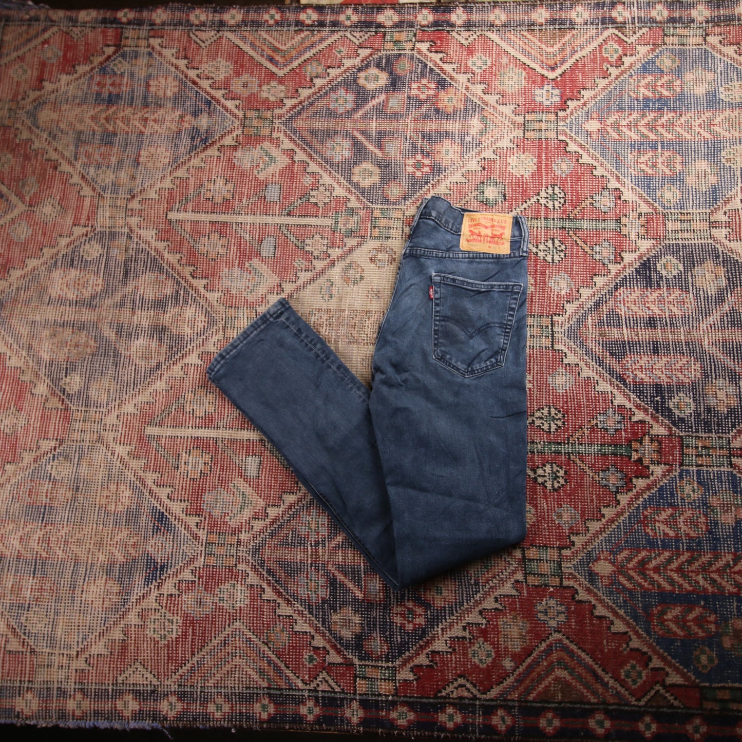 Levi's 511 W30 L31 Slim Fit Blue Denim Jeans