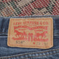 Levi's 514 W30 L30 Straight Leg Classic Ripped Style Blue Denim Jeans