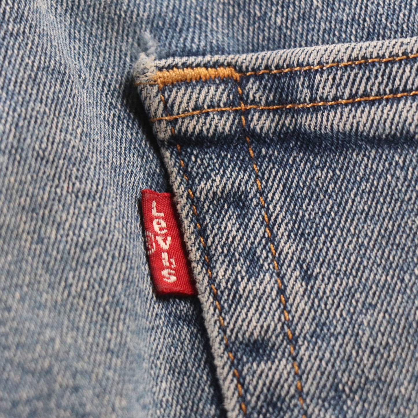 Levi's 508 Red Tab W36 L32 Tapered Leg Regular Fit Blue Denim Jeans