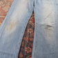 Levi's 527 Red Tab W34 L34 Bootcut Blue Denim Jeans