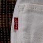 Levi's W34 L25 Slim Fit White Denim Jeans
