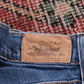 Levi's 529 Red Tab W26 L31 Bootcut Slim Fit Blue Denim Jeans