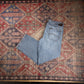 Lee W36 L30 Straight Leg Relaxed Fit Blue Denim Jeans