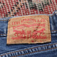 Levi's 514 Red Tab W28 L30 Straight Leg Blue Denim Jeans