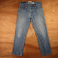Levi's 501 Red Tab W34 L31 Original Fit Blue Denim Jeans