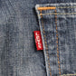 Levi's 505 Red Tab W32 L29 Straight Leg Regular Fit Blue Denim Jeans
