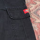 Dickies Double Knee W34 L25 Cargo Trousers Black Cotton Blend Trousers