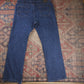 Lee W42 L30 Straight Leg Relaxed Fit Blue Denim Jeans