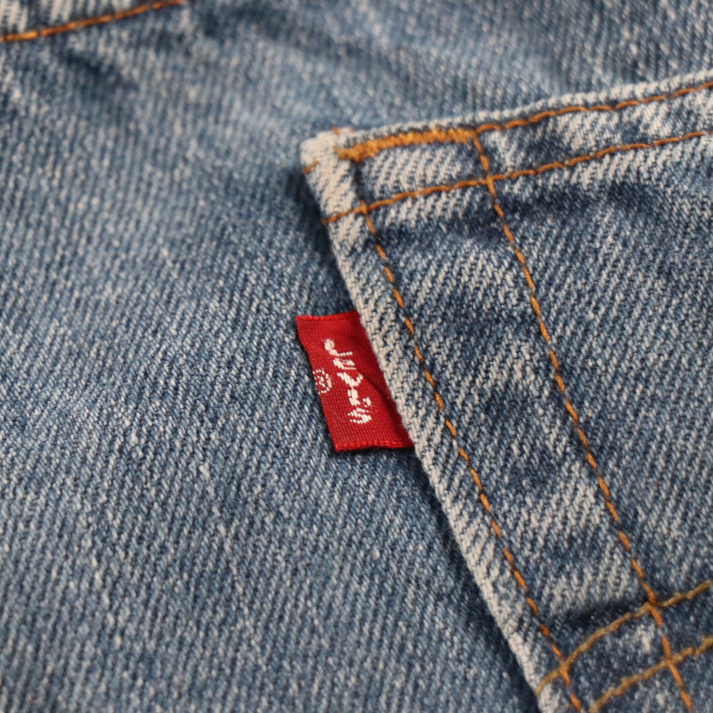 Levi's 550 Red Tab W40 L30 Tapered Leg Relaxed Fit Blue Denim Jeans