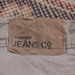 Wrangler W38 L30 Straight Leg Relaxed Fit Brown Cotton Blend Trousers