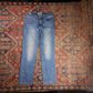 Levi's 712 W30 L28 Slim Fit Blue Denim Jeans