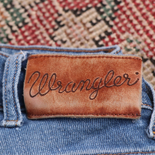 Wrangler W26 L30 Skinny Blue Denim Jeans