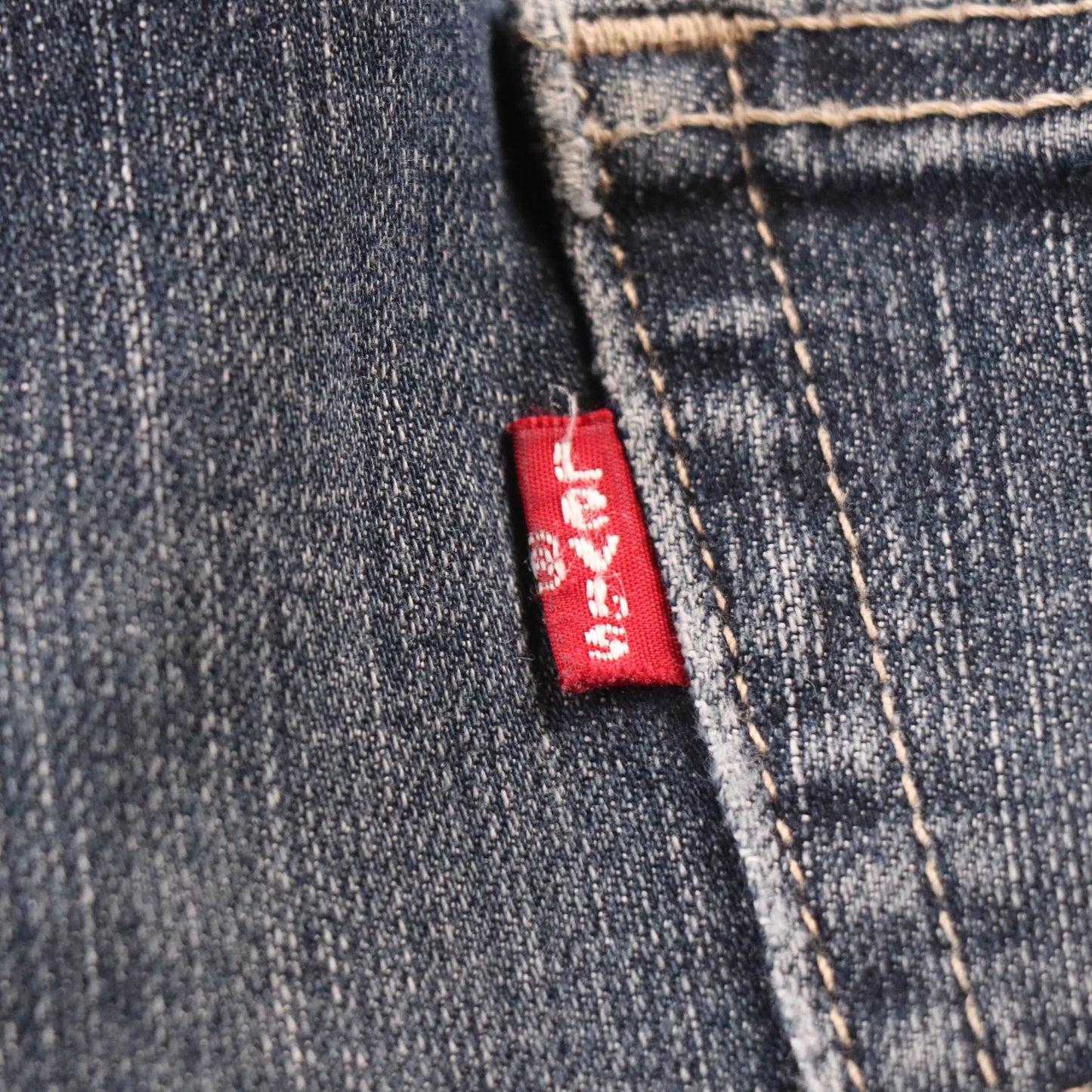 Levi's 165 Red Tab W30 L30 Relaxed Fit Blue Denim Jeans
