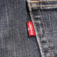 Levi's 165 Red Tab W30 L30 Relaxed Fit Blue Denim Jeans