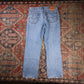 Levi's 516 W34 L28 Straight Leg Blue Denim Jeans