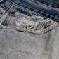 Levi's 550 W34 L26 Tapered Leg Relaxed Fit Distressed Style Blue Denim Jeans