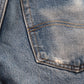 Lee W32 L27 Straight Leg Blue Denim Jeans