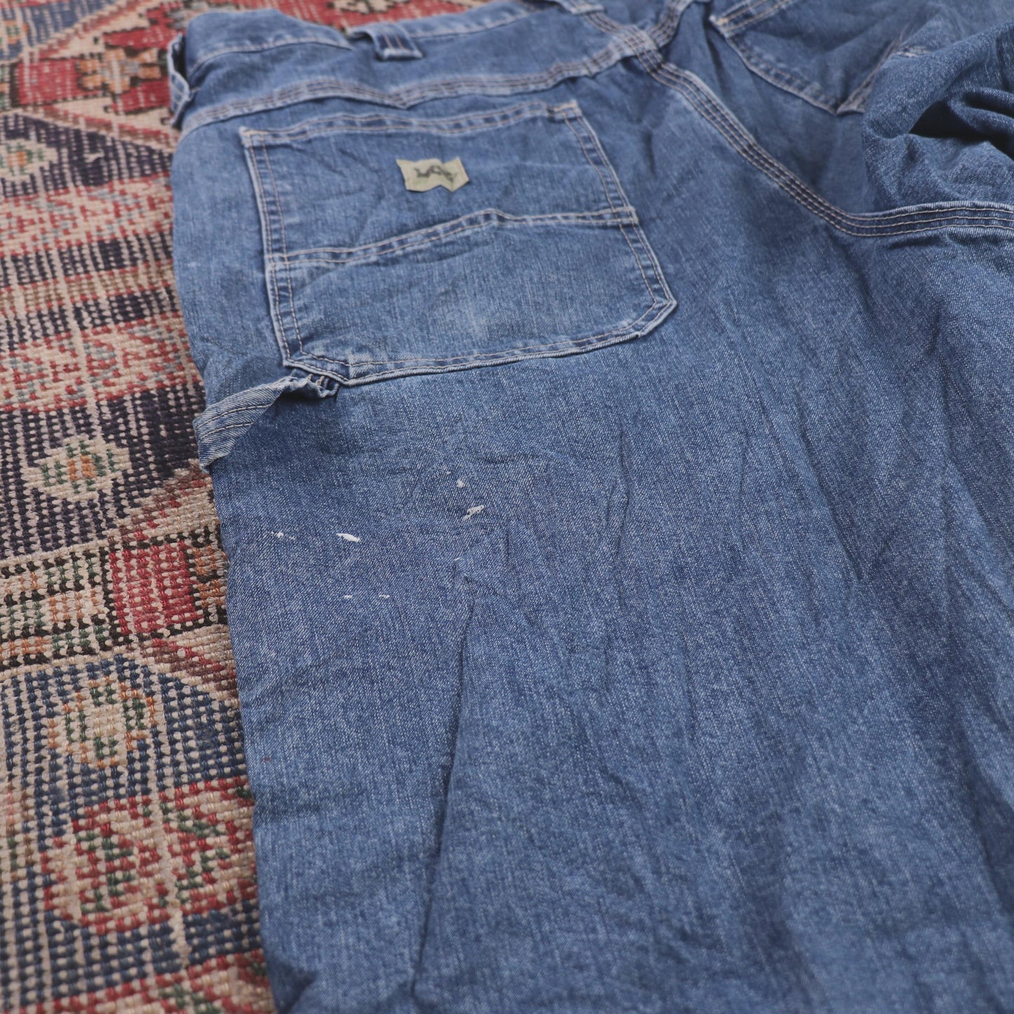 Lee W36 L32 Carpenter Blue Denim Jeans