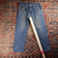 Wrangler W38 L29 Straight Blue Denim Jeans