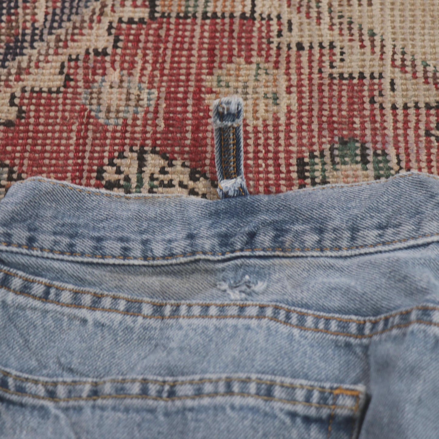 Levi's 505 W38 L30 Straight Leg Regular Fit Blue Denim Jeans