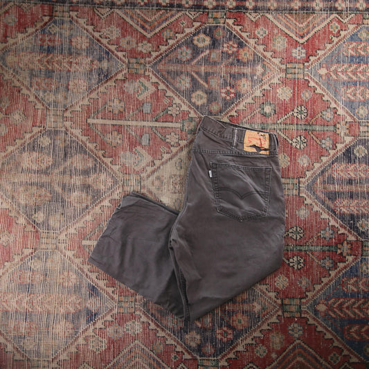 Levi's Red Tab W40 L24 Straight Leg Grey Denim Jeans