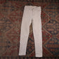 Levi's 721 W26 L29 Skinny White Denim Jeans