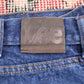 Lee W42 L30 Straight Leg Relaxed Fit Blue Denim Jeans