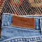 Lee W26 L30 Tapered Leg Loose Fit Blue Denim Jeans