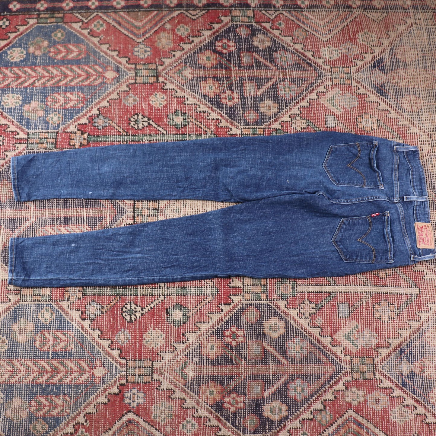 Levi's W24 L29 Skinny Blue Denim Jeans