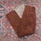 Unbranded W30 L27 Straight Leg Brown Corduroy Trousers