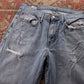 Levi's 514 Red Tab W34 L31 Straight Leg Blue Denim Jeans
