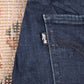 Levi's W30 L26 Straight Black Denim Jeans
