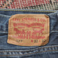 Levi's 527 Red Tab W32 L32 Bootcut Blue Denim Jeans