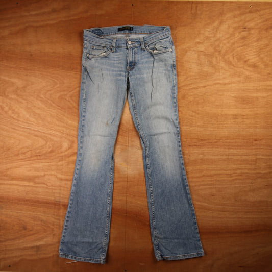 Levi's 115 Red Tab W30 L30 Bootcut Blue Denim Jeans