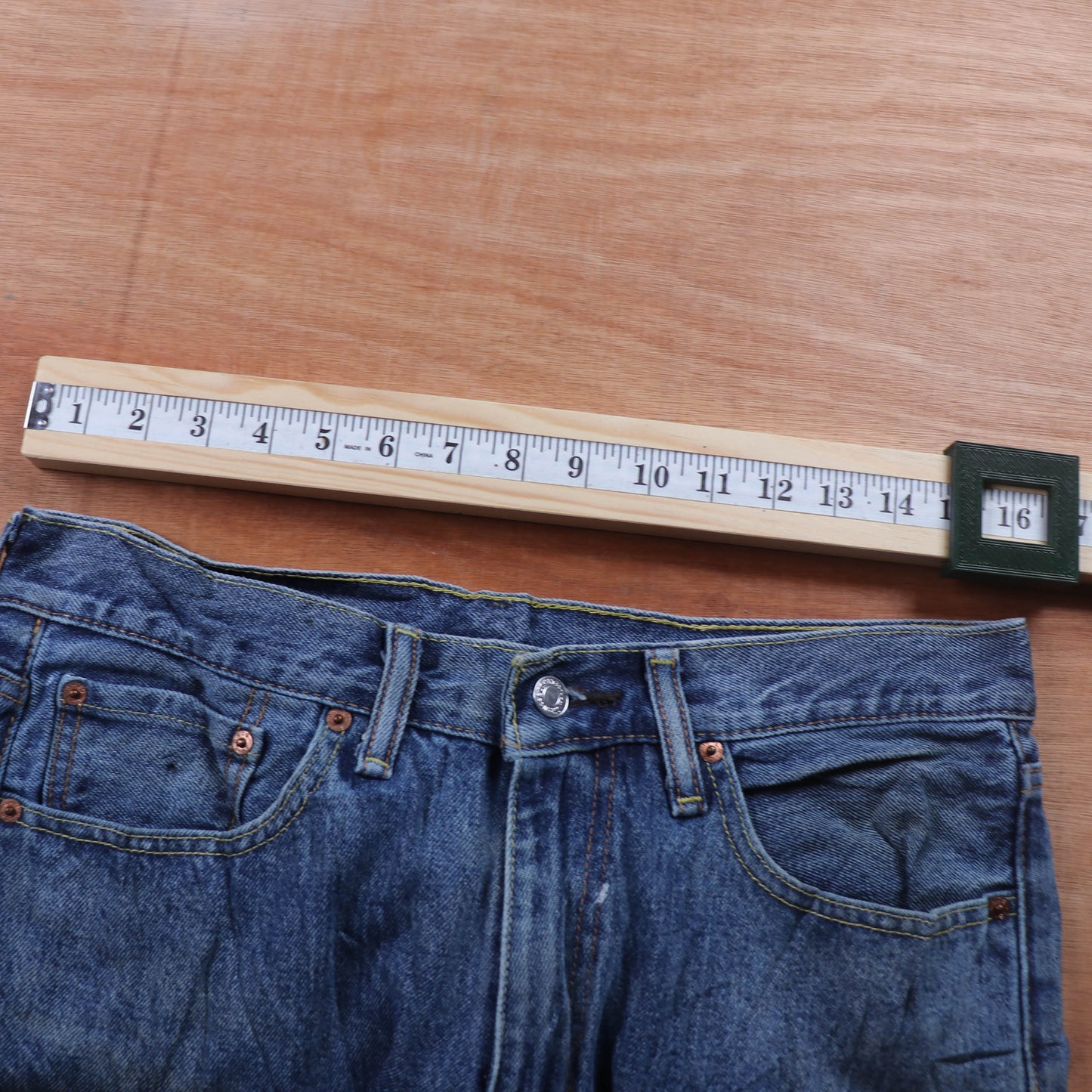Levi's Red Tab W32 L28 Straight Leg Blue Denim Jeans