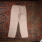 Lee W32 L27 Straight Leg Beige Denim Jeans