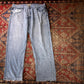 Wrangler W40 L31 Straight Leg Relaxed Fit Blue Denim Jeans