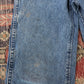 Wrangler W30 L30 Straight Leg Relaxed Fit Blue Denim Jeans