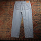 Levi's 550 W36 L30 Tapered Leg Relaxed Fit Blue Denim Jeans