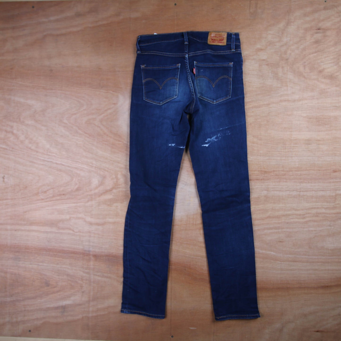 Levi's 312 Red Tab W28 L29 Skinny Blue Denim Jeans