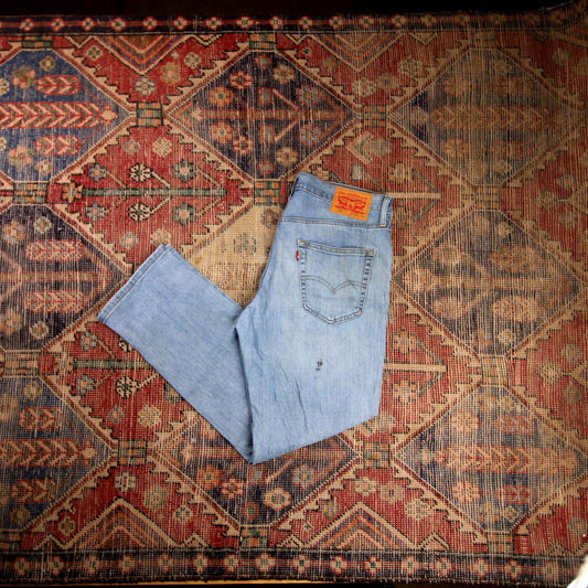Levi's 541 W34 L28 Tapered Leg Blue Denim Jeans