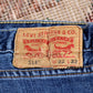 Levi's 550 W32 L30 Tapered Leg Relaxed Fit Classic Ripped Style Blue Denim Jeans