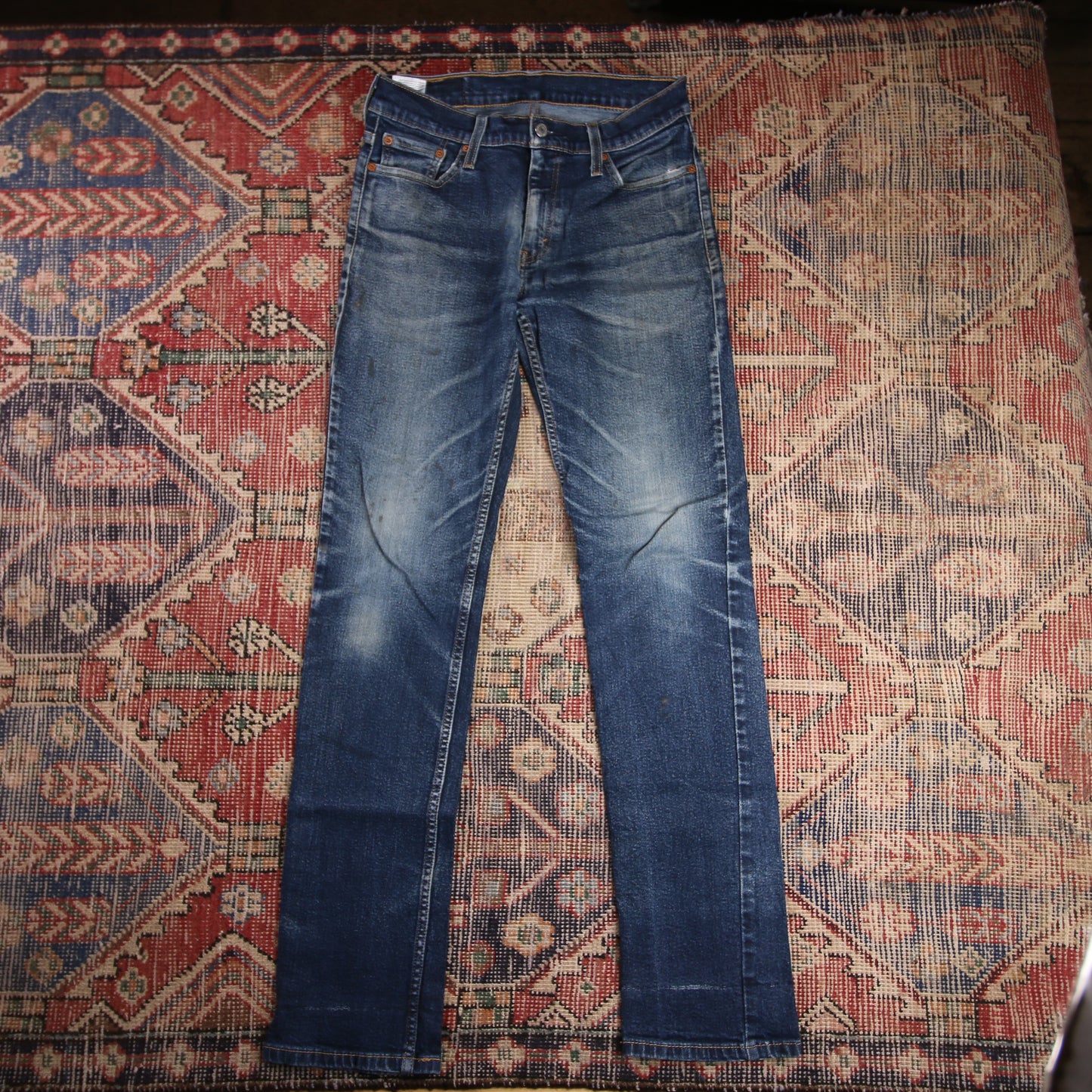 Levi's 514 W30 L33 Straight Leg Blue Denim Jeans