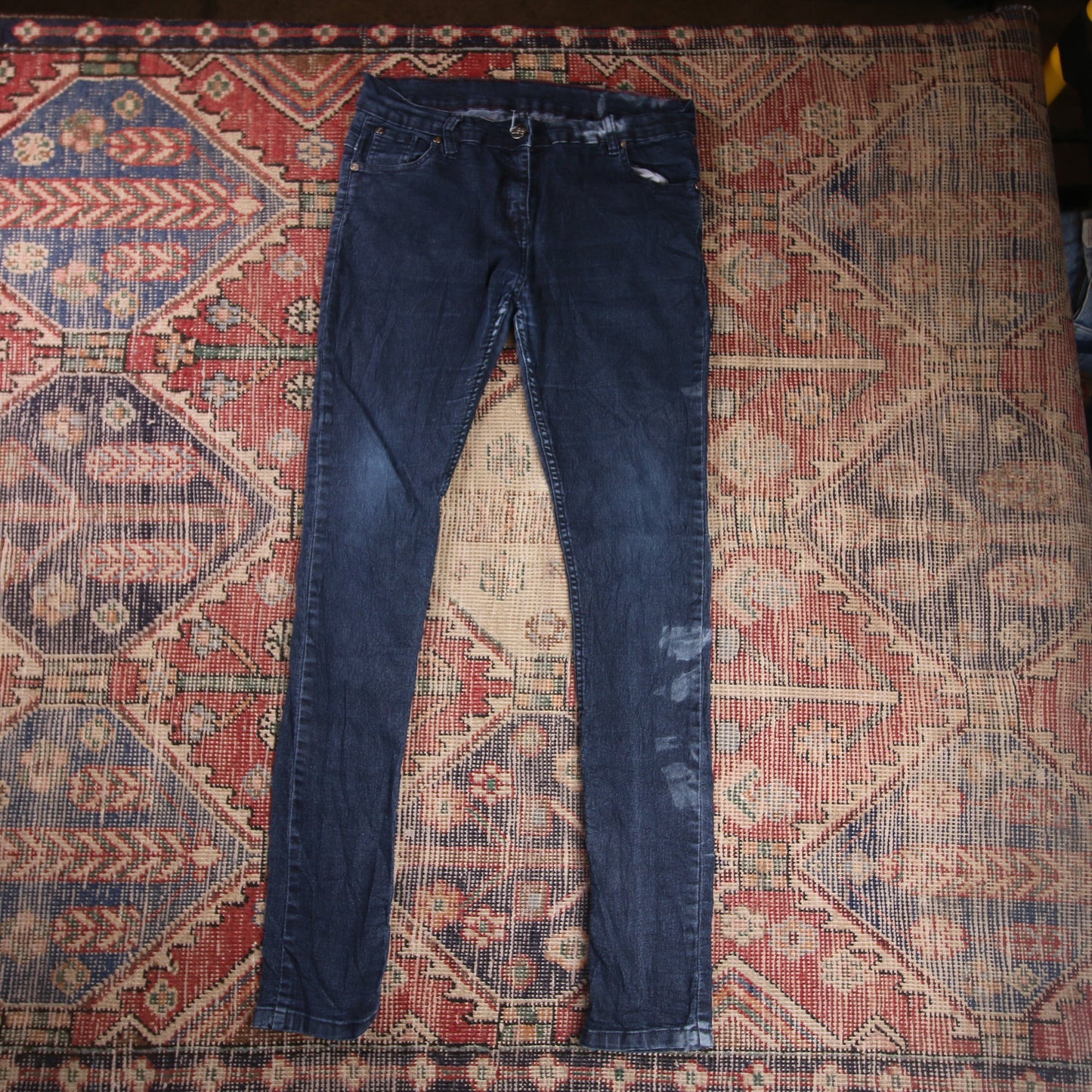 Lee W32 L30 Skinny Blue Denim Jeans