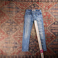 Levi's 511 Red Tab W24 L25 Slim Fit Blue Denim Jeans